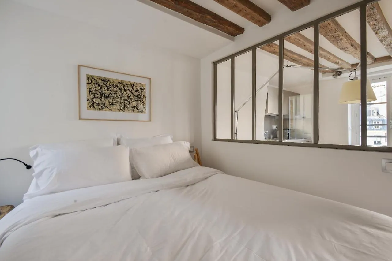 Cosy & Bright Under The Beams On Place Dauphine Id 319 Apartment *